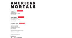 Desktop Screenshot of americanmortals.com